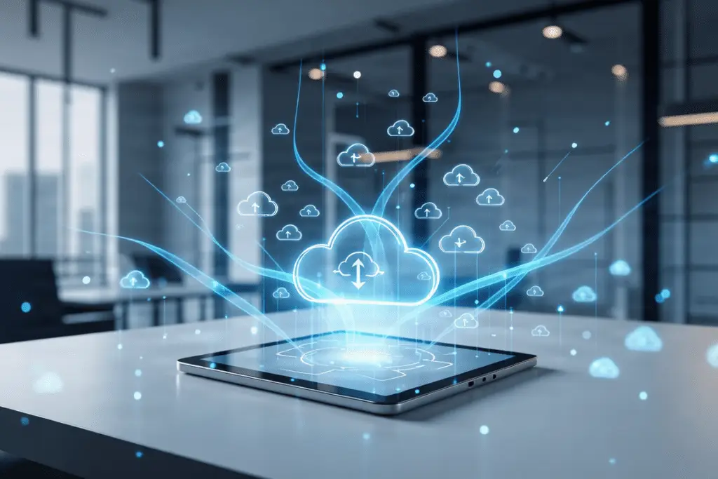 Cloud migration and secure data syncing